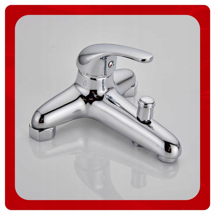 BATERIA WANNOWA STOJĄCA 2-OTWOROWA 145MM MOSIĄDZ RETRO KLASYCZNA NAWANNOWA