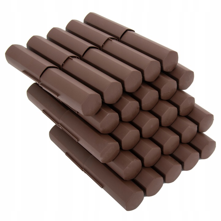 Palisada Ogrodowa Paliki Brąz 2,7 m Border Płotek