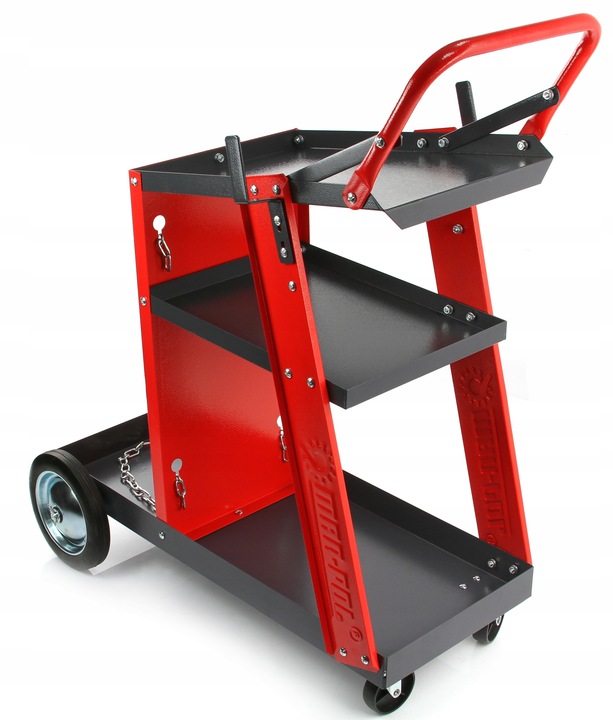 WÓZEK SPAWALNICZY DO SPAWAREK z półką na butle