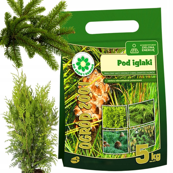 SIARKOPOL OGRÓD 2001 NAWÓZ DO TUI IGLAKÓW ŻYWOTNIKÓW CISÓW THUI JODEŁ 5KG