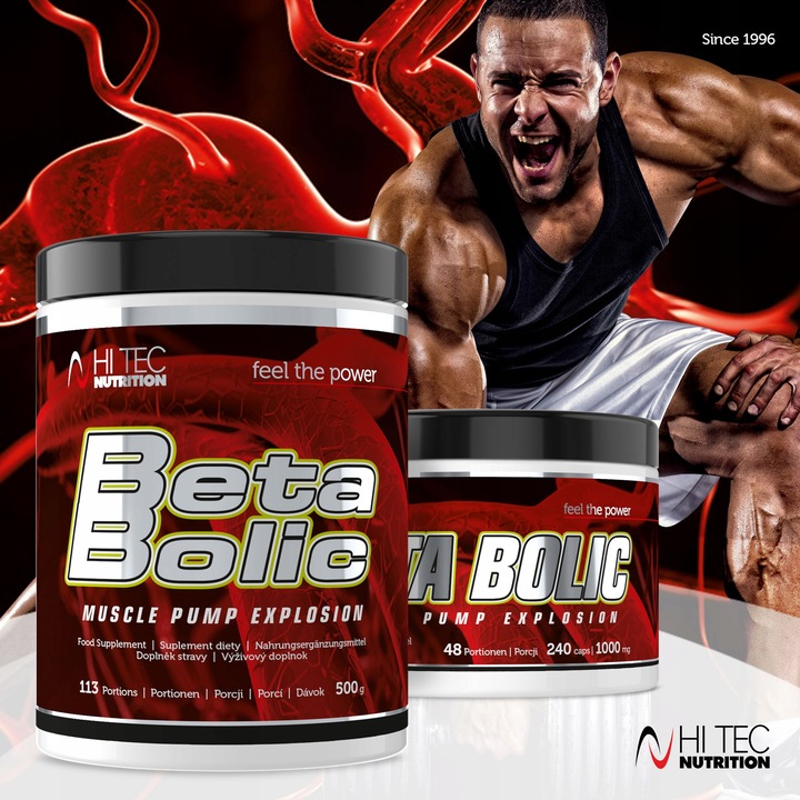 HI TEC BETA BOLIC 500 KREATYNA JABŁCZAN MONOHYDRAT