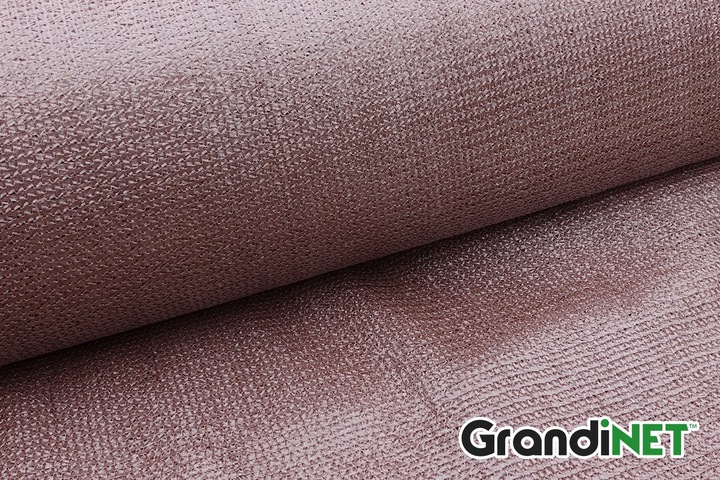 Siatka Osłonowa 1,5x15m 80% Brązowa Przed Wiatrem Sąsiadami Na Panele Płot