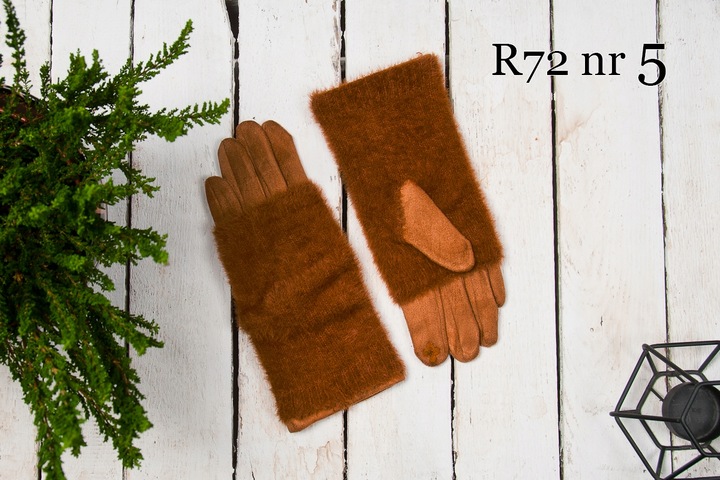 RĘKAWICZKI damskie DOTYKOWE ocieplane ALPAKA zimowe DUŻO KOLORÓW