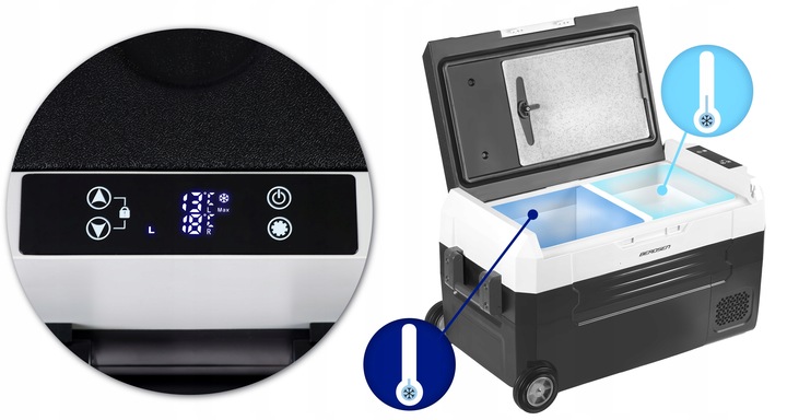 LODÓWKA KOMPRESOROWA TURYSTYCZNA SAMOCHODOWA ZAMRAŻARKA ICEMAX 32L