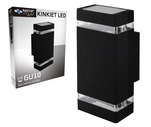 Lampa kinkiet GU10 ogrodowy elewacyjna zewnętrzna IP54