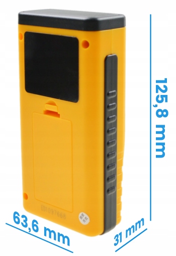 BEZINWAZYJNY WILGOTNOŚCIOMIERZ INDUKCYJNY MIERNIK WILGOTNOŚCI DO DREWNA LCD