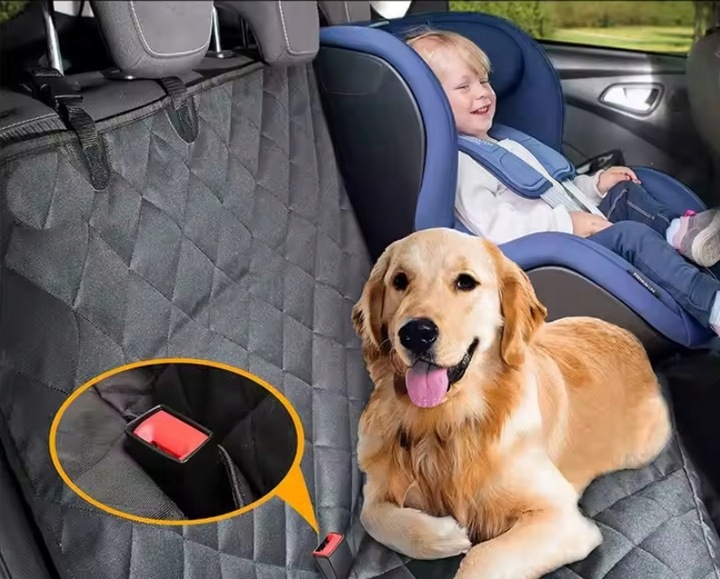 MATA DLA PSA DO SAMOCHODU OCHRONNA UNIWERSALNA POKROWIEC 4W1 SAMOCHODOWA