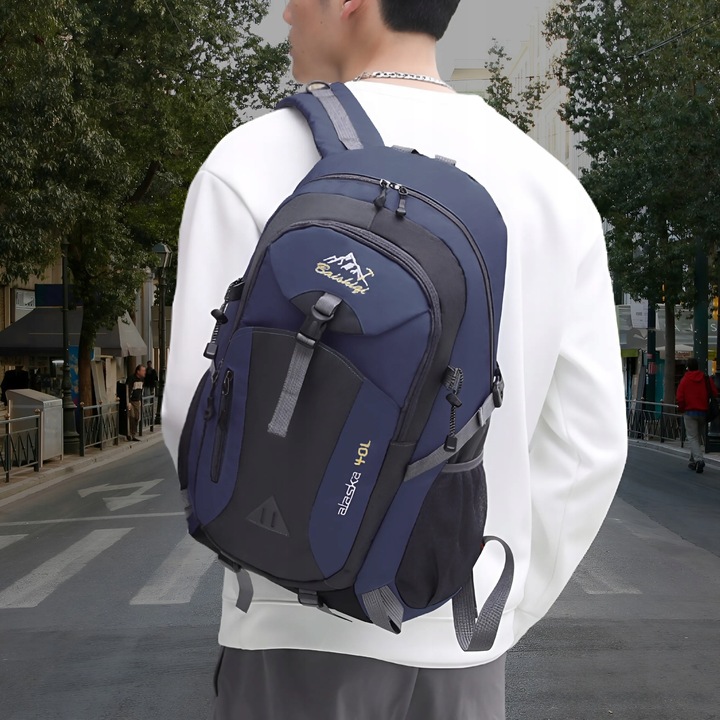 PLECAK TURYSTYCZNY BIWAKOWY NA WYCIECZKĘ W GÓRY WYGODNY 40L BIWAK SURVIVAL