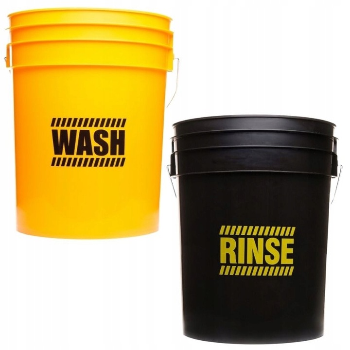 Work Stuff Yellow Bucket WASH 20L wiadro do mycia