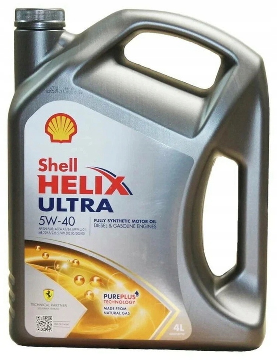 Shell Helix Ultra 5W40 olej silnikowy 4L