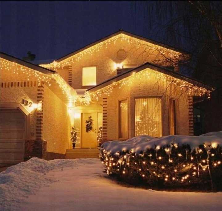 LAMPKI ZEWNĘTRZNE ŚWIĄTECZNE SOPLE 100 LED Z EFEKTEM FLASH FLESZ ŚWIATEŁKA