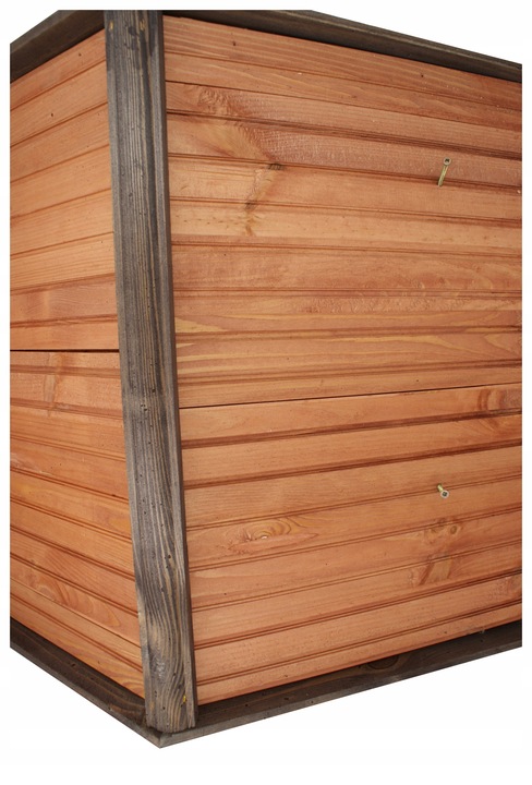 Domek dla jeży budka lęgowa dla jeża z drewna KLJ2