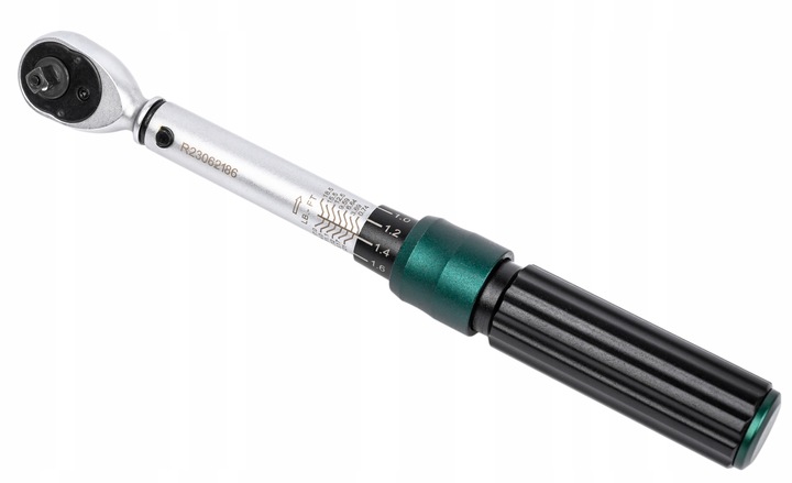 KLUCZ DYNAMOMETRYCZNY 1-25NM Z BLOKADĄ 1/4'' ETUI CERTYFIKAT KALIBRACJI