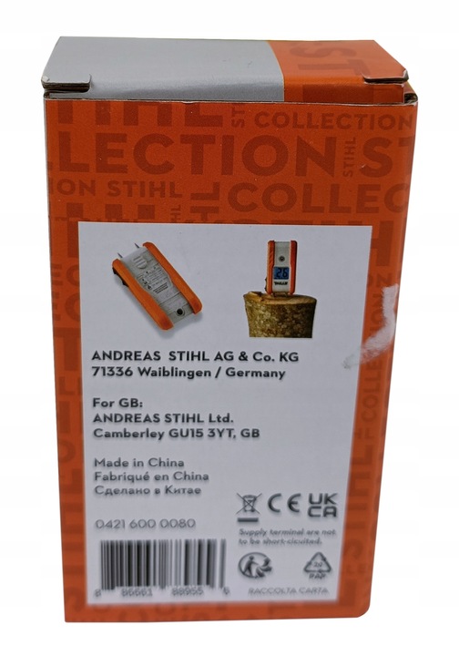 Bezinwazyjny wilgotnościomierz do drewna i betonu Stihl 6-42 % LCD