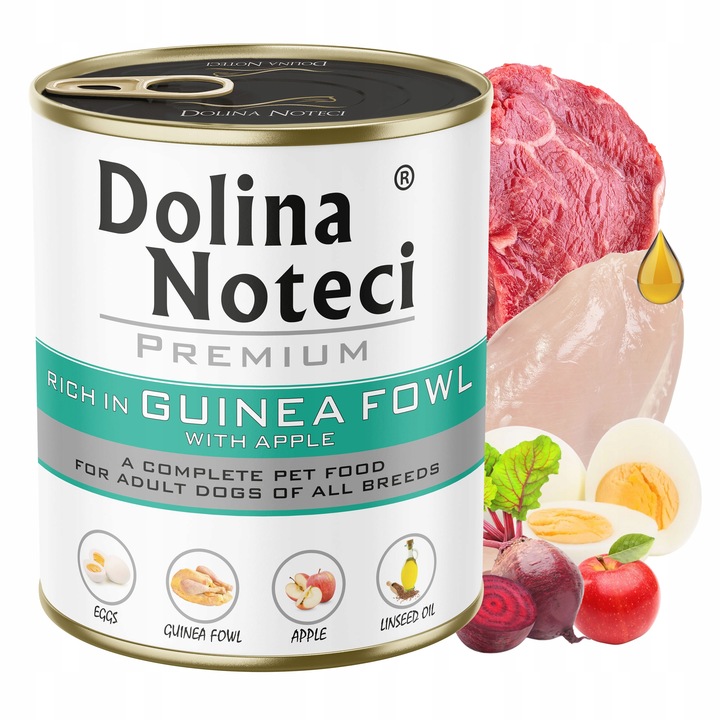 DOLINA NOTECI PREMIUM KARMA MOKRA PSA PSÓW 10x 800g