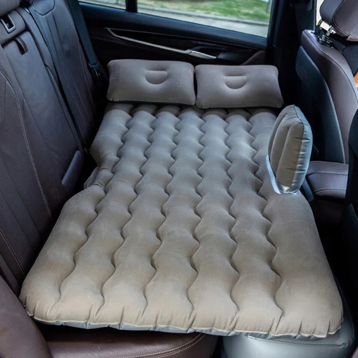 Dmuchany materac łóżko do samochodu auta z pompką 12V akcesoria podróżne