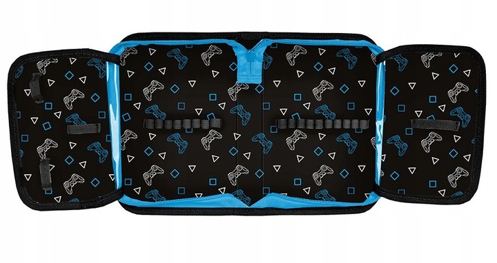 TORNISTER SZKOLNY ZESTAW 5-elem. dla chłopca GRACZA PADY GRY GAME PASO