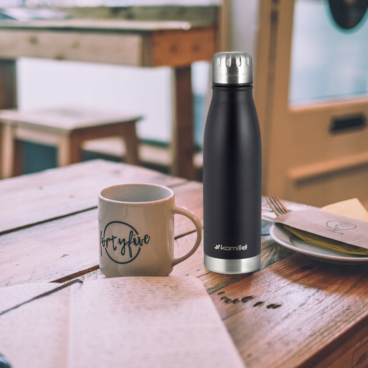 Butelka Kamille 500 ml czarny