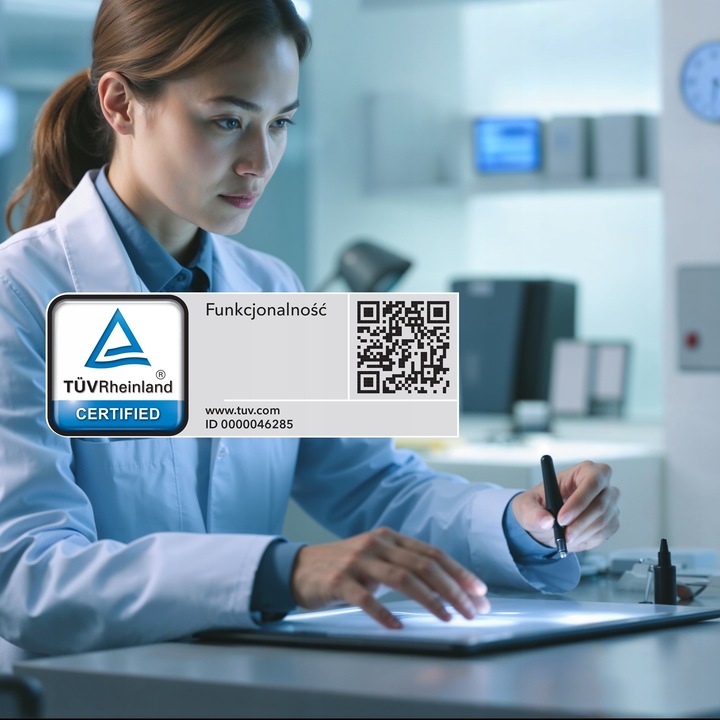 LEKKA SMYCZ AUTOMATYCZNA dla PSA - ZWIJANA / BLOKADA / TAŚMA / 5 METRÓW