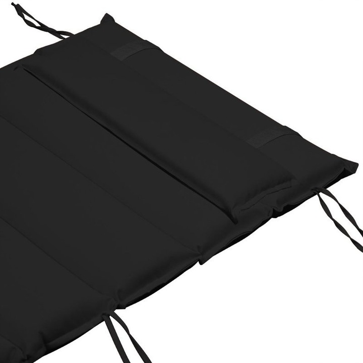 MATERAC PODUSZKA PODUCHA NA LEŻAK 182x61x7cm SZARY