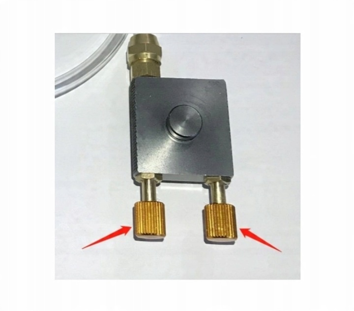 ADAPTER DO NAPEŁNIANIA BUTLI GAZOWEJ KARTUSZY WĄŻ 70CM