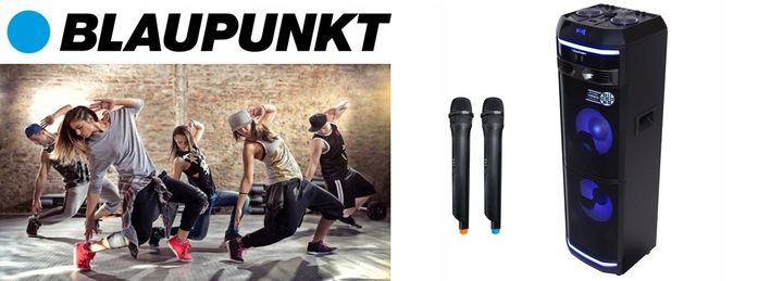 KOLUMNA AKTYWNA BLAUPUNKT PS11DB BLUETOOTH KARAOKE