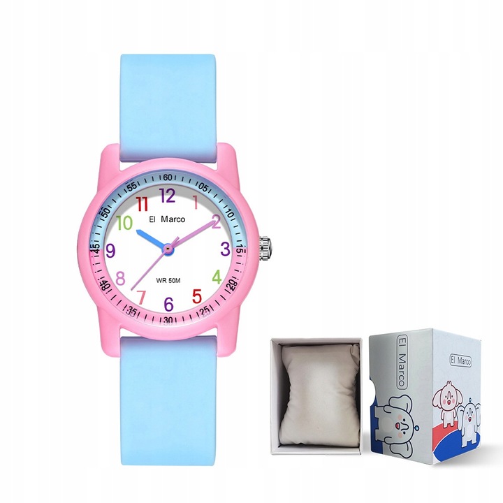 Zegarek Analogowe dla Dzieci w 4+ lat Wodoodporny