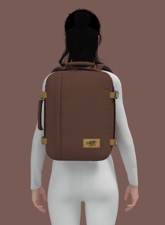 Plecak 40x30x20 Classic Backpack 28L belgian chocolate CabinZero