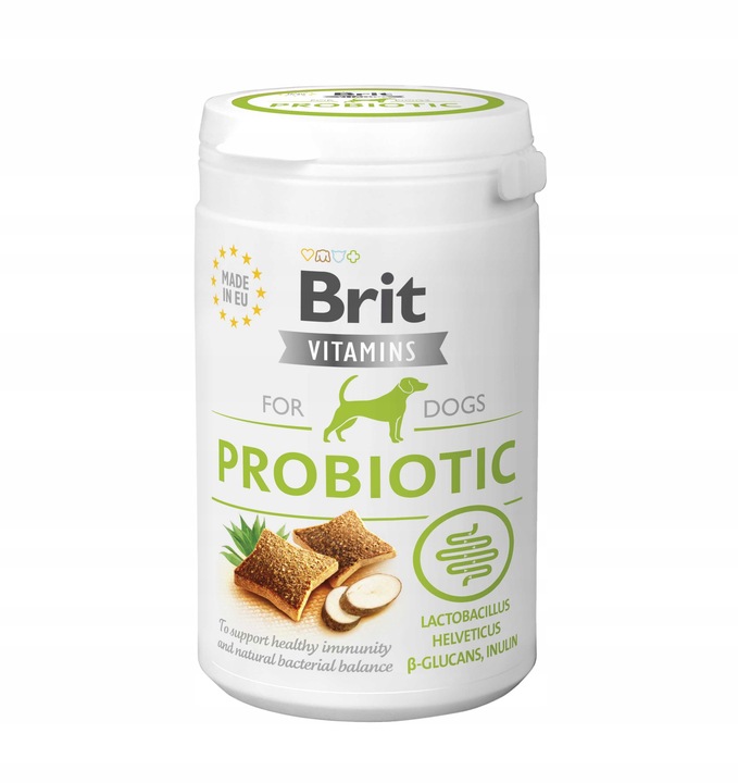 BRIT VITAMINS PROBIOTIC PRZYSMAK PROBIOTYKI Z WITAMINAMI DLA PSA 150g