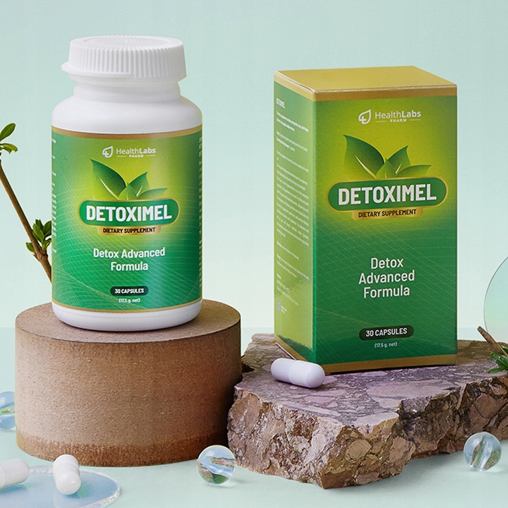 Detoximel Naturalne Oczyszczenie Organizmu Poprawa Samopoczucia Detox - HLP