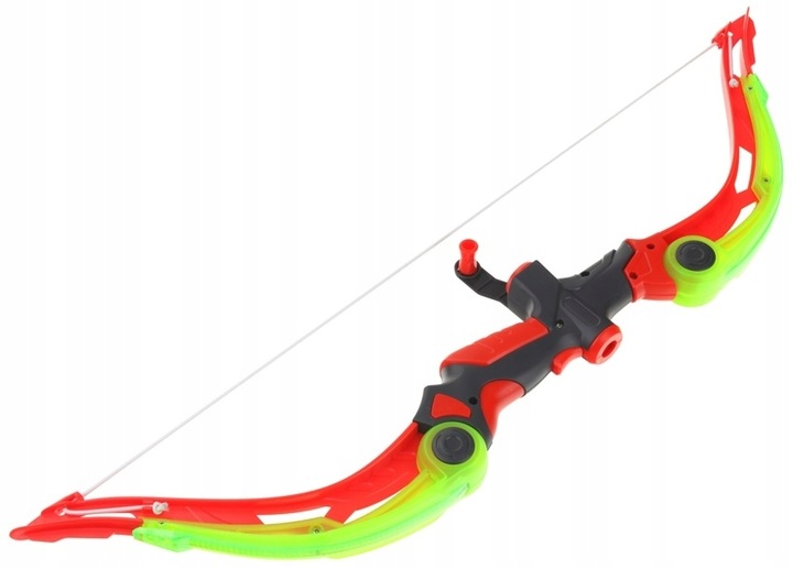 Łuk dla Dzieci Klasyczny Zestaw Łuczniczy Strzelecki Świecący + Strzały