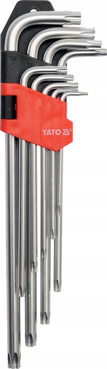 YATO ZESTAW KLUCZY IMBUSOWYCH, HEX KULA 1,5-10MM + TORX T10-T50