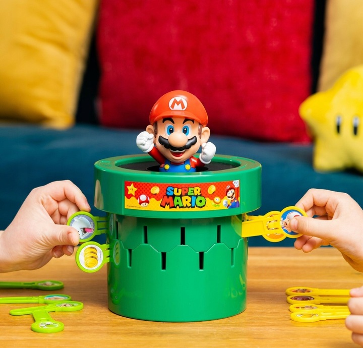 Gra zręcznościowa Pop Up Super Mario Tomy zabawka dla dzieci na prezent