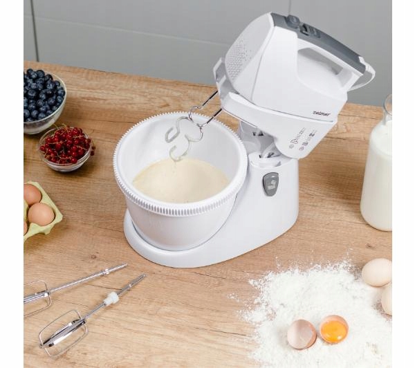 Mikser ręczny z misą Zelmer ZHM2559 3L 750W 5 Biegów do Mieszania Ubijania