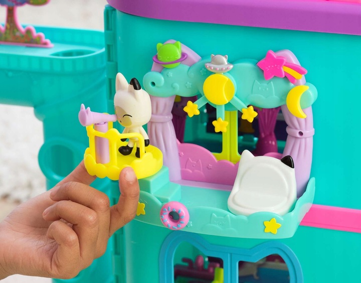 KOCI DOMEK GABI ZESTAW BALKONIK KICIUSIA PANDUSIA OBSERWATORIUM + AKCESORIA