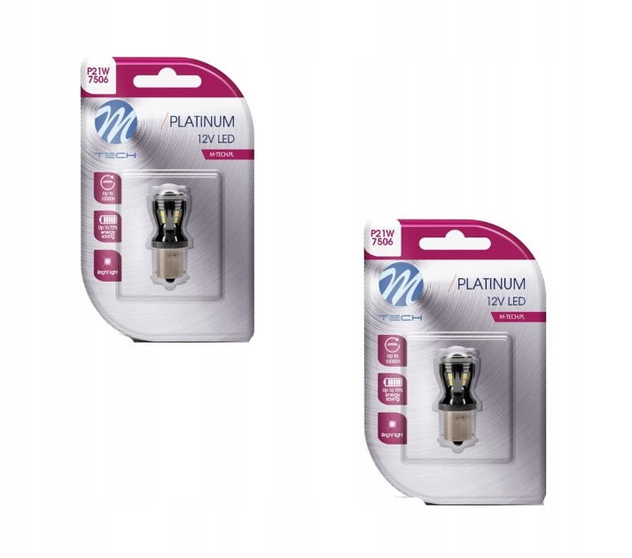 KOMPLET ŻARÓWEK LED P21W CANBUS OSRAM LED 2SZT