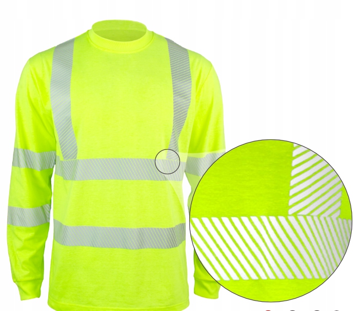 ART.MAS Koszulka robocza t-shirt z długim rękawem T-REF LONG HT YELLOW L