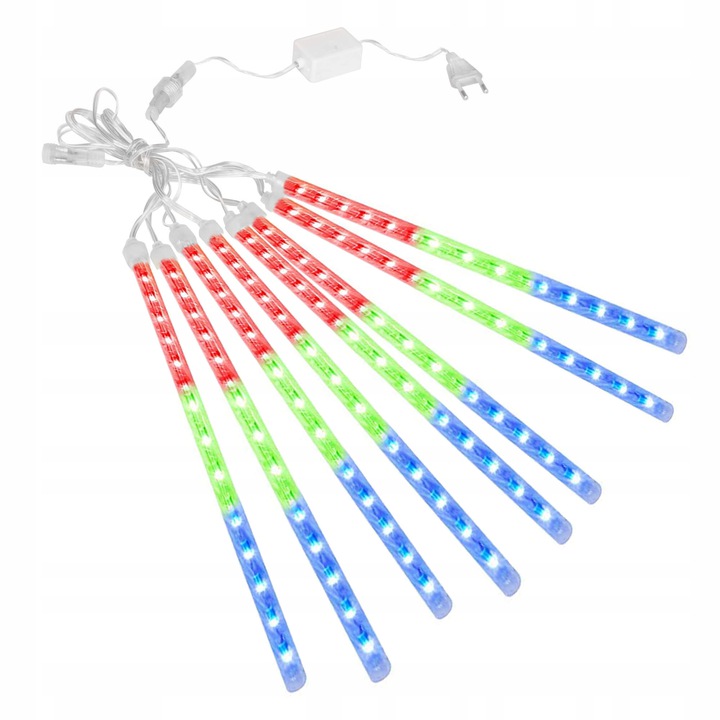 SOPLE METEORY MULTIKOLOR LED LAMPKI PADAJĄCY ŚNIEG 30cm Kolorowy