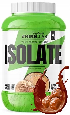 Izolat Białka BIAŁKO 1800 g wpi iso Whey Protein Isolate SŁONY KARMEL HIRO