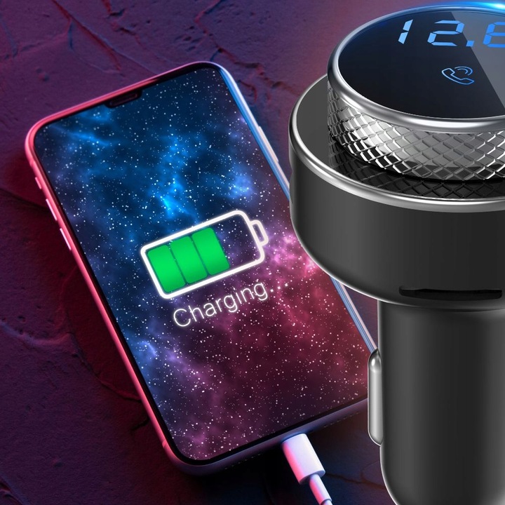 Transmiter FM MANTA Stream TFM101 BT