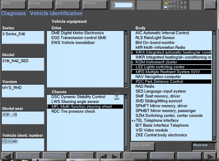 POLSKI Interfejs OBD2 DLA BMW INPA 2KL e39 e46 e60