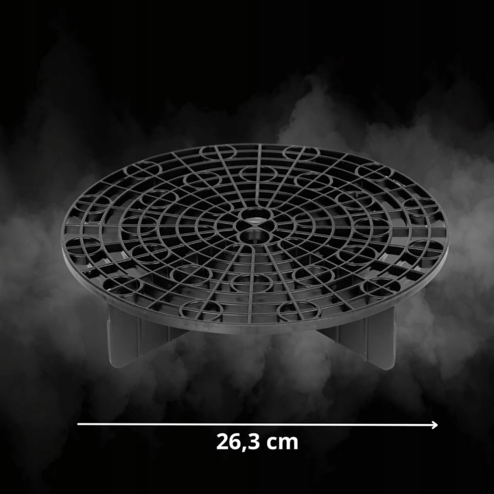 Wiadro CZARNE do mycia z separatorem WASH RINSE