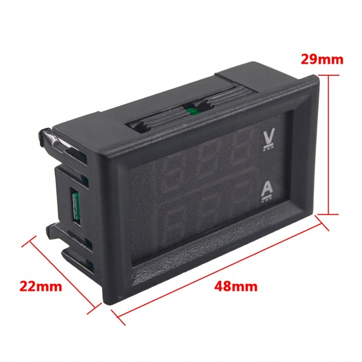 AMPEROMIERZ WOLTOMIERZ 100V 100A PRĄD STAŁY DC