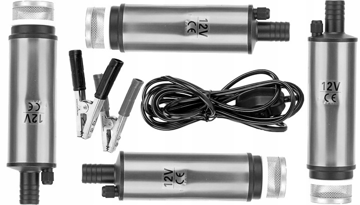 POMPA POMPKA DO SPUSZCZANIA PALIWA ROPY WODY 12V