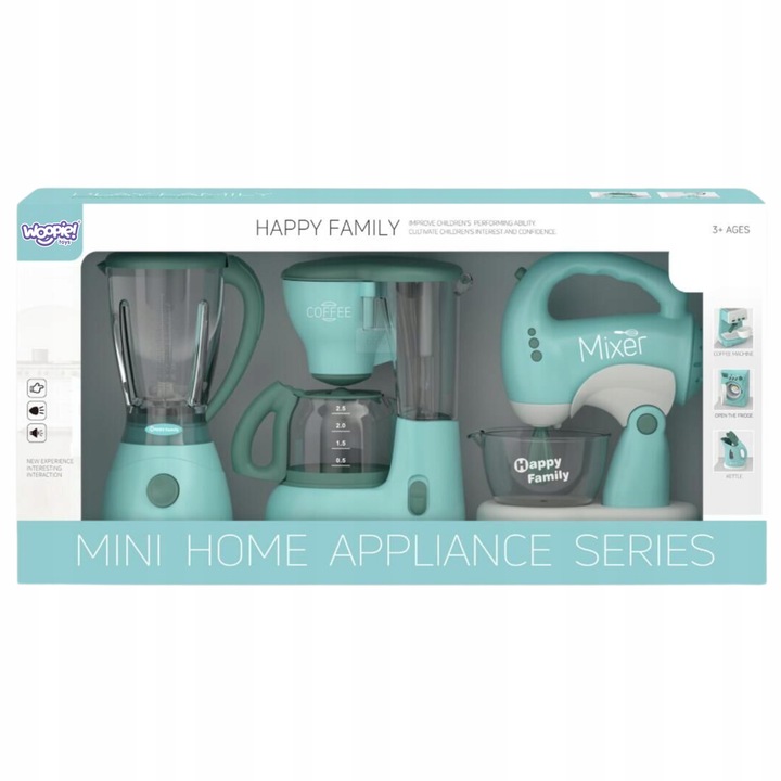 BLENDER MIKSER AGD ZESTAW ROBOT KUCHENNY PLANETARNY EKSPRES DO KAWY WOOPIE