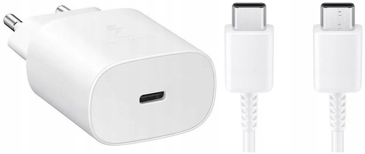 ŁADOWARKA SAMSUNG 25W FAST CHARGE + KABEL USB C TYP C ZESTAW