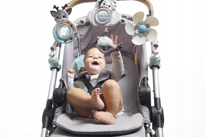 Łuk z zabawkami - Magiczna Kraina - czarno-biały