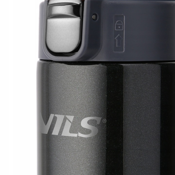 Kubek termiczny tyrystyczny NILS czarny 0,5l