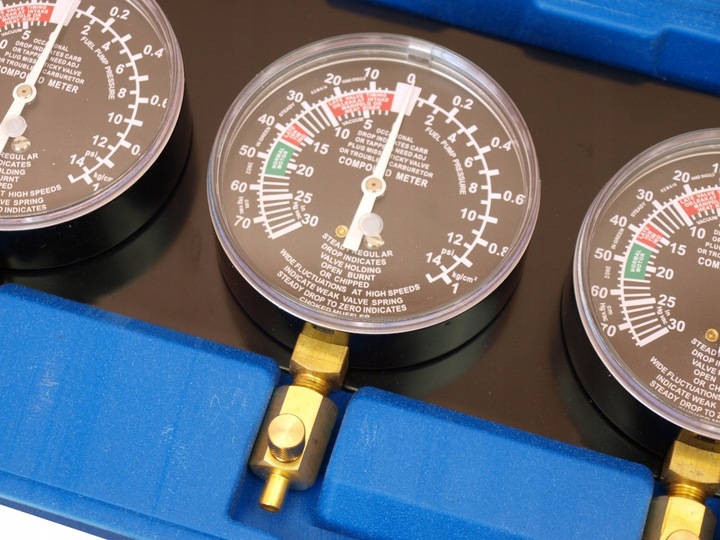 WAKUOMETR DO SYNCHRONIZACJI GAŹNIKÓW – MAX ZESTAW WSKAŹNIKÓW - WAKUOMETRÓW