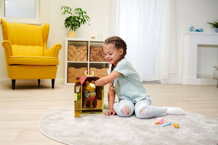 PAMPER PETZ KONIK INTERAKTYWNY PIELUSZKOWY GANG KUCYK PIJE SIKA + SMOCZEK